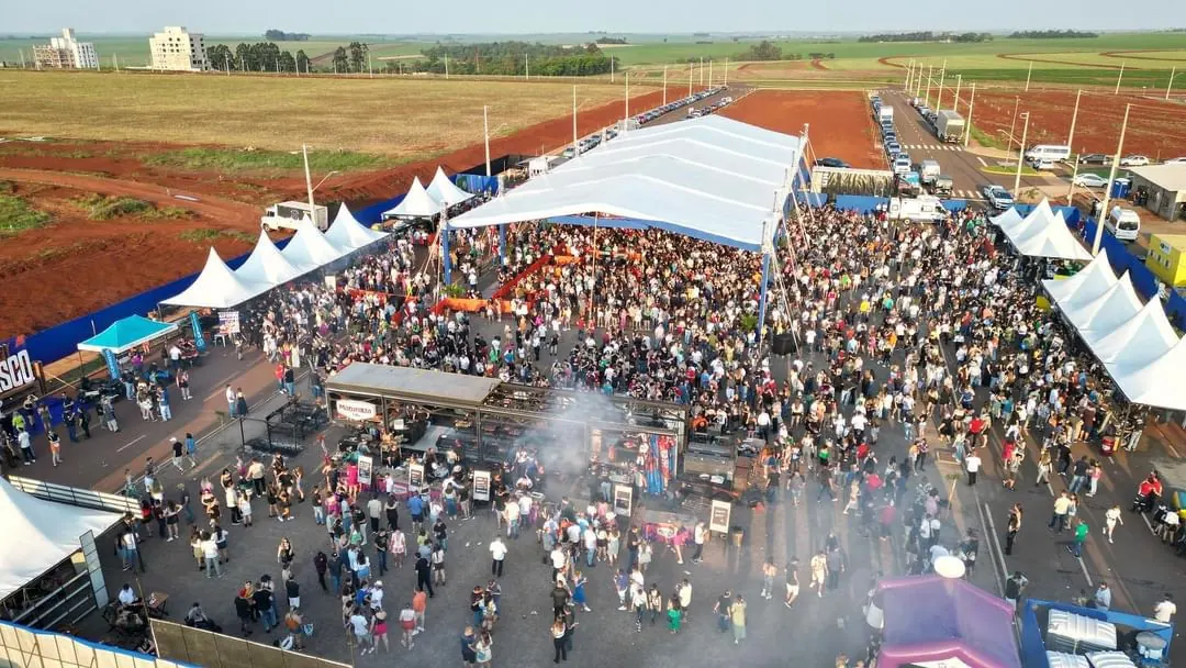 Grande evento com público
